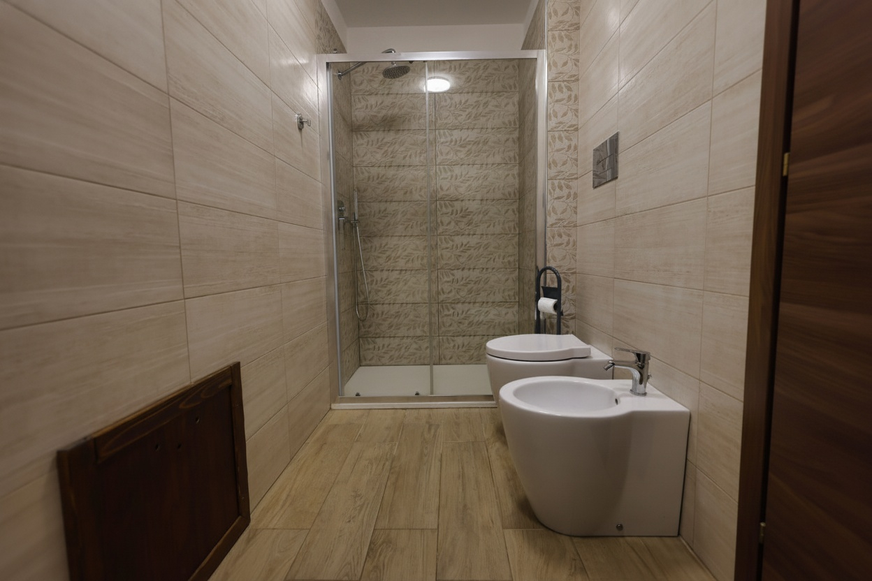 045__bagno_a__3_mod_01 Piazza Armerina una piscina e il casale, nella felicità senza rumore