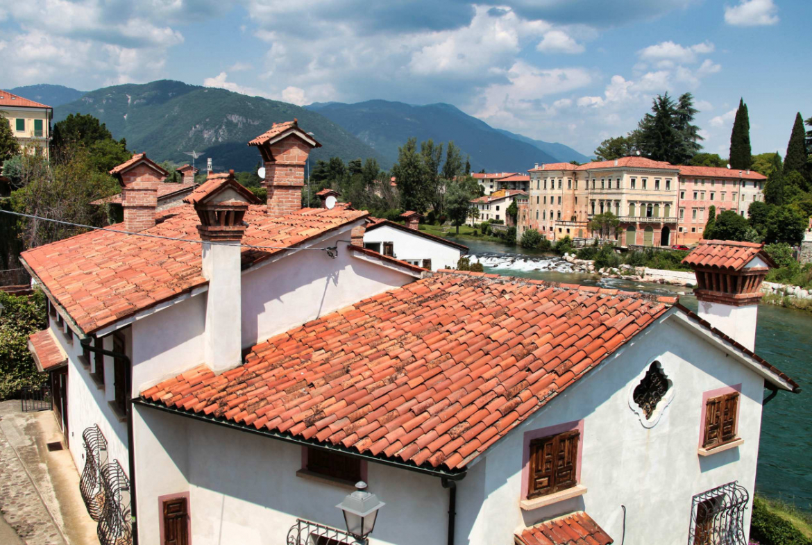 Bassano, attico con vista sul Brenta e Ponte Vecchio
