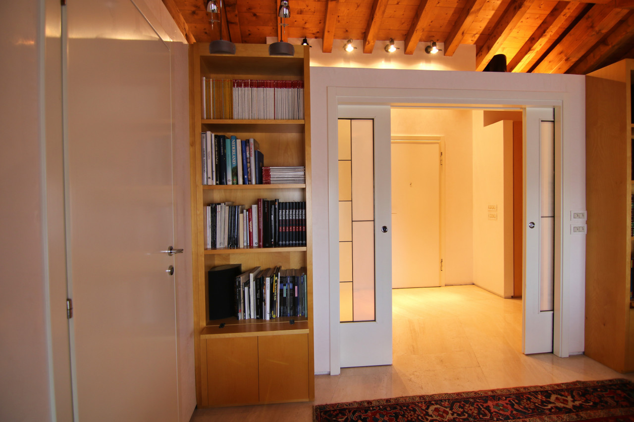 068__studio__10 Bassano, attico con vista sul Brenta e Ponte Vecchio