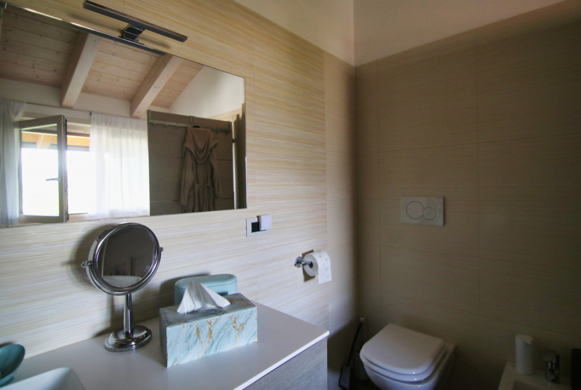 A villa overlooking the Vigolana